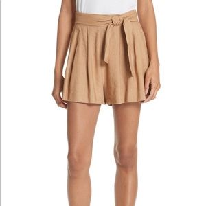 Alice + Olivia Dawson Flutter Tie Waist Short